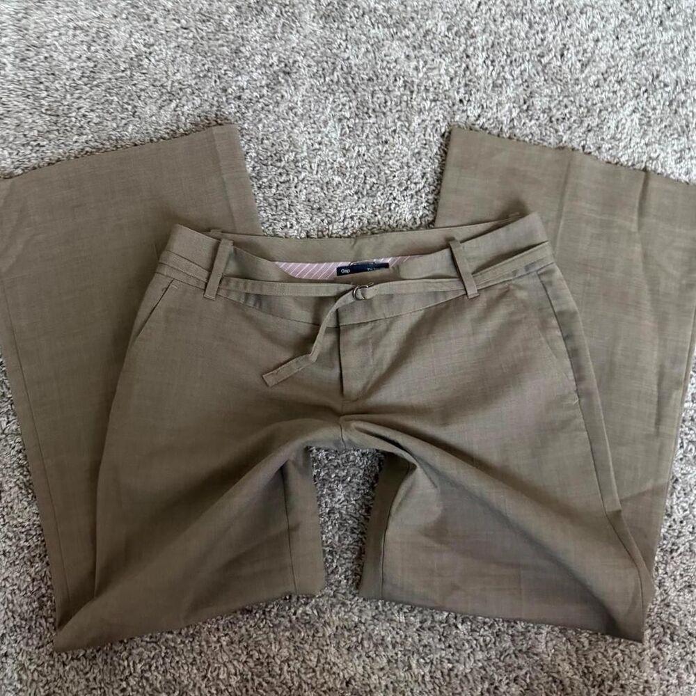 Gap Women's Khaki and Brown Trousers